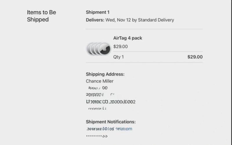 Apple's US online store briefly offered a four-pack of AirTags for the same price as a single item—only $29!