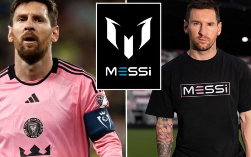 Messi's fashion brand business suffered began to change.