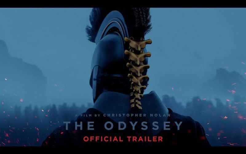 The first official trailer for Nolan's *Odyssey* has been released.