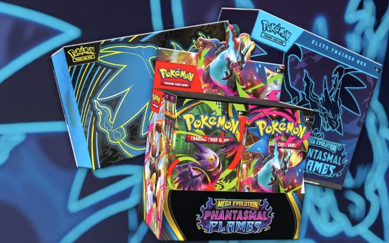 Pokémon Unveils Phantom Flames TCG Expansion Featuring Mega Charizard and Mega Gengar
