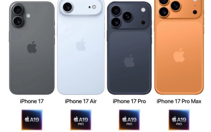 Apple new iPhone 17 Series: 12GB RAM for Pro Models, 8GB for Base Model, A19 Chip, and iPhone 17 Pricing