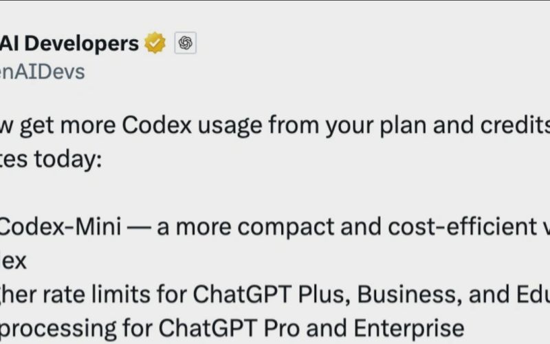 When will the latest version of OpenAI be released? GPT-5-Codex-Mini was released in November.