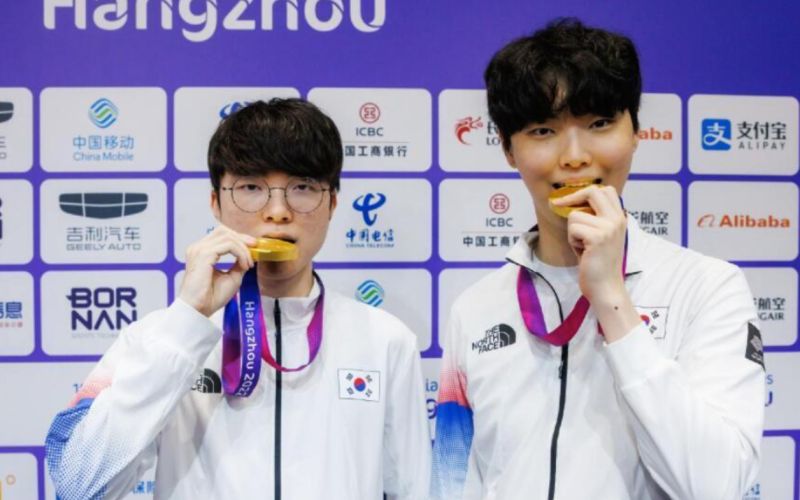 Why is Faker exempt from the military?