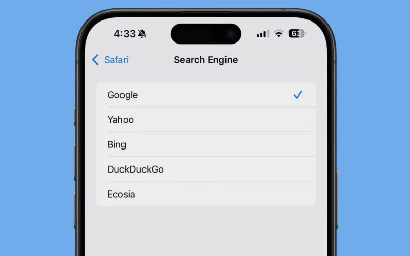 Apple Japan's new rule: iPhone 17 users can choose a default search engine after upgrading to iOS 26.2.