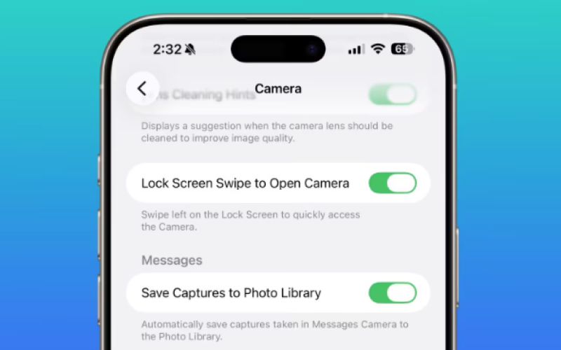 Apple iOS 26.1 Beta 4 Introduces Option to Disable Lock Screen Swipe to Open Camera Gesture