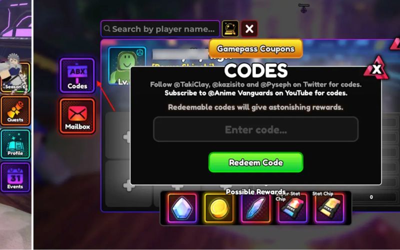 Modezone Game codes|Roblox Anime Vanguards Codes 2025