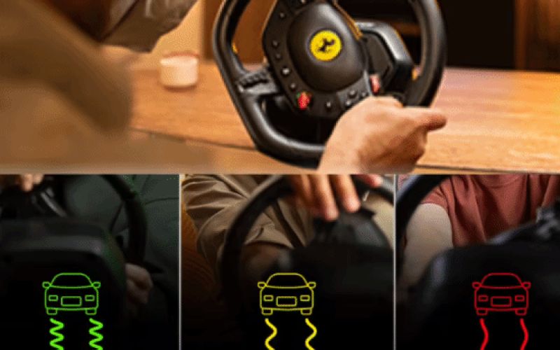 Drive a “Ferrari” at Home for $110! Thrustmaster T98 Ferrari 296 GTB Racing Wheel Released