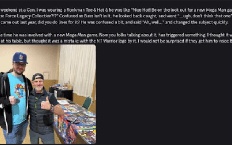 New Mega Man Game May Have Been Foreshadowed, Says Fan Site Report