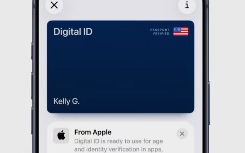 Apple launches digital ID feature in its Wallet app