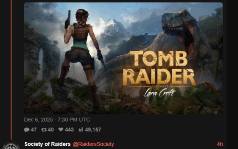 The Tomb Raider remake will be showcased at TGA.