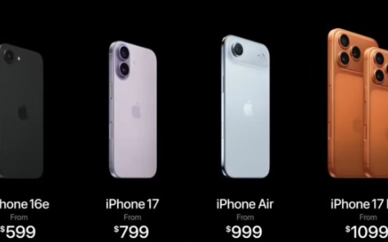 Apple  iPhone Air release date, Price at $999: 5.6mm Thickness, Titanium Frame, eSIM + A19 Pro