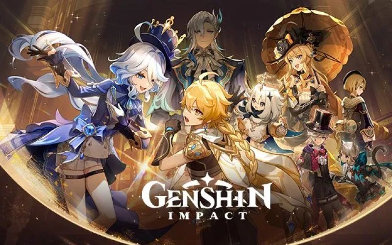 How many female characters are in Genshin Impact