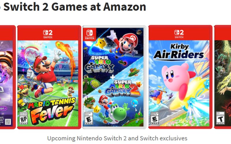 Nintendo Direct Switch 2 Preorders Open At Amazon – All New Games & Amiibo Revealed