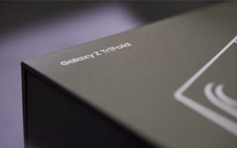 Unboxing Samsung's most expensive phone, the Galaxy Z TriFold