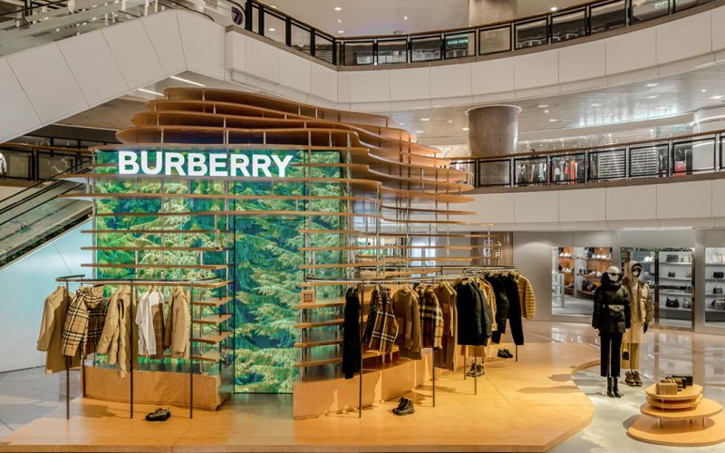 Burberry has launched a new collection of 